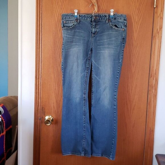 Aeropostale Kailey Skinny Flare Jeans - Sz 13/14 - Picture 1 of 7